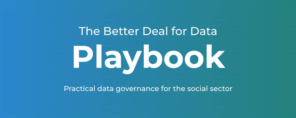 The Better Deal for Data Playbook cover
